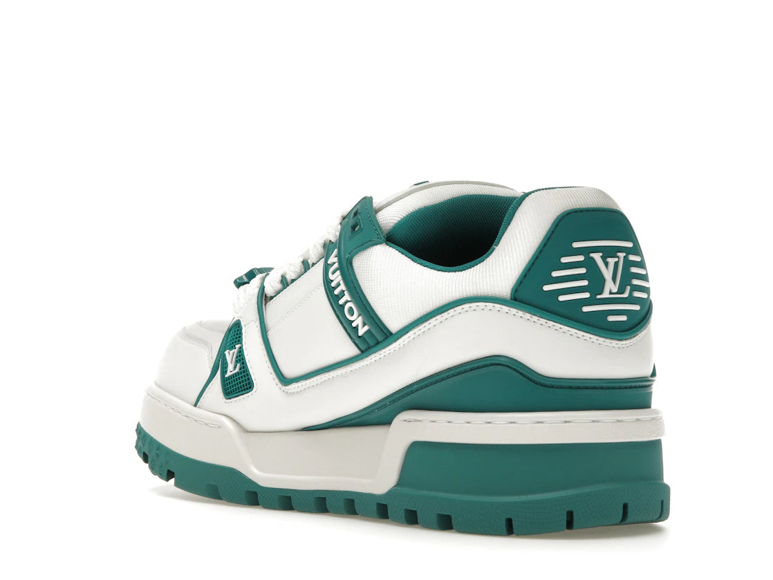 Louis Vuitton LV Trainer Maxi Sneaker White Green - vue secondaire B