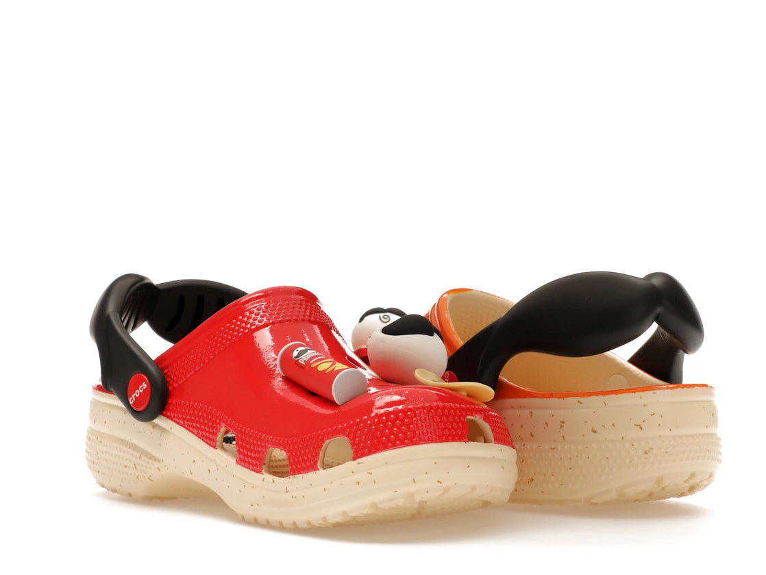 Crocs Classic Clog Pringles Red Orange - vue secondaire B