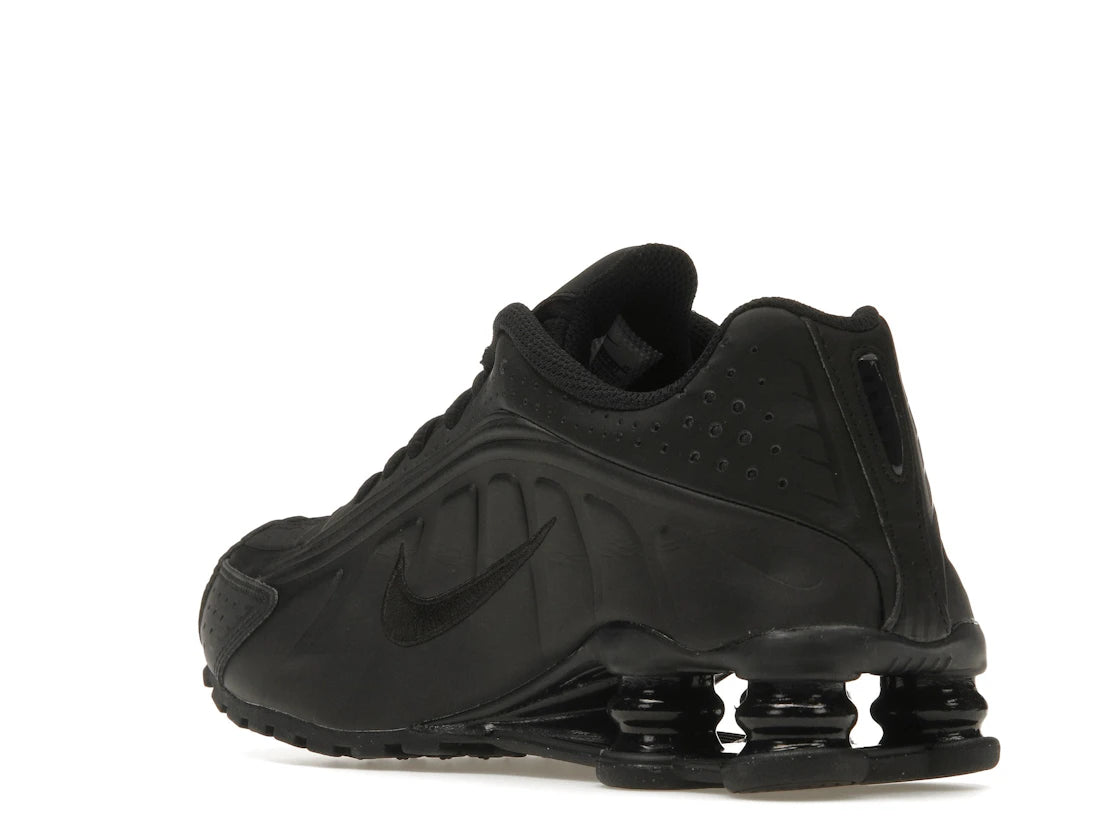 Nike Shox R4 Triple Black (GS) - vue secondaire B