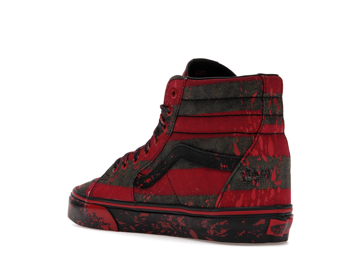 Vans Sk8-Hi Horror Pack Nightmare on Elm Street Freddy Krueger - vue secondaire B