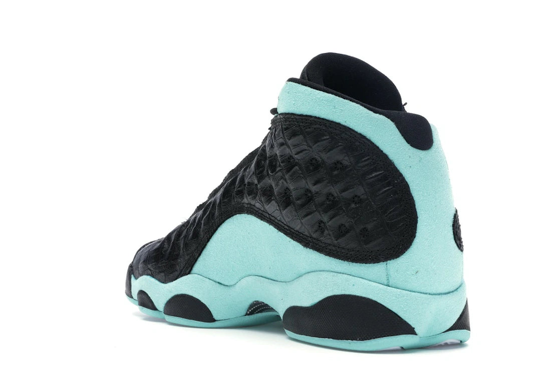 Jordan 13 Retro Black Island Green (GS) - vue secondaire B
