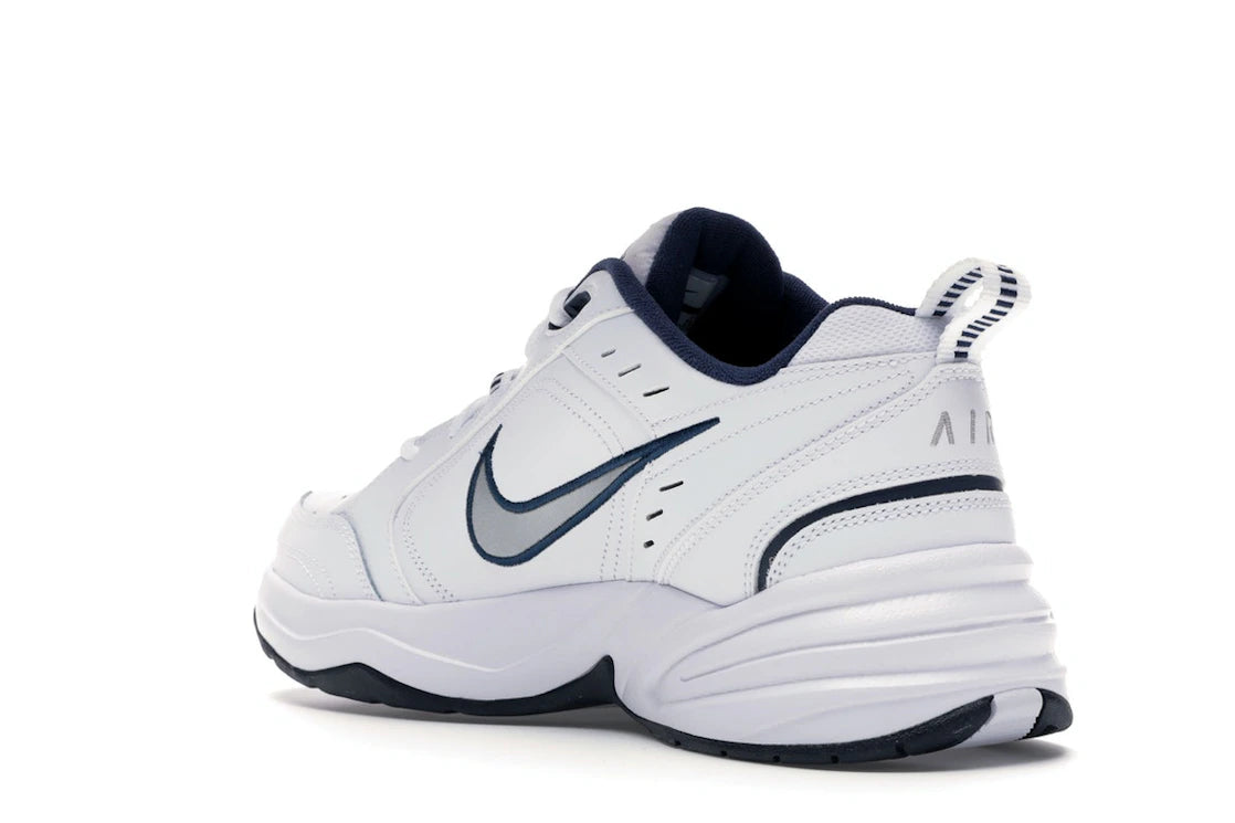 Nike Air Monarch IV White Navy - vue secondaire B