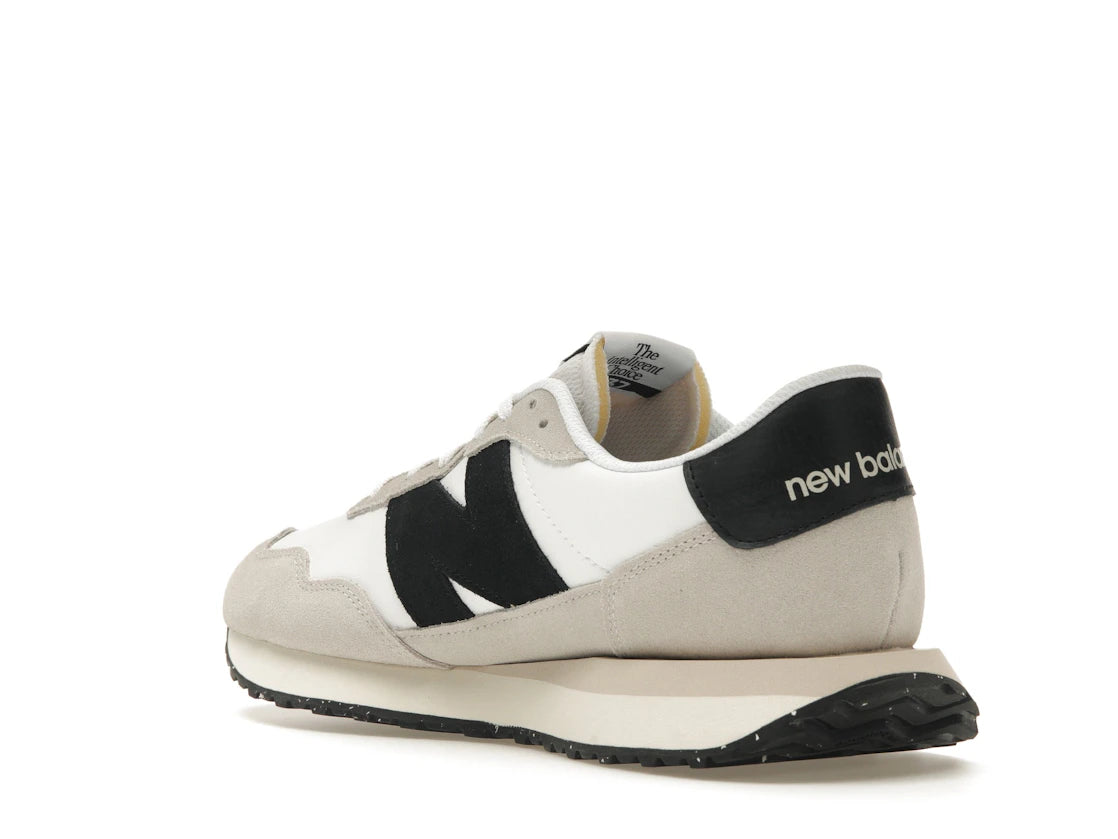 New Balance 237 Sea Salt Black White - vue secondaire B