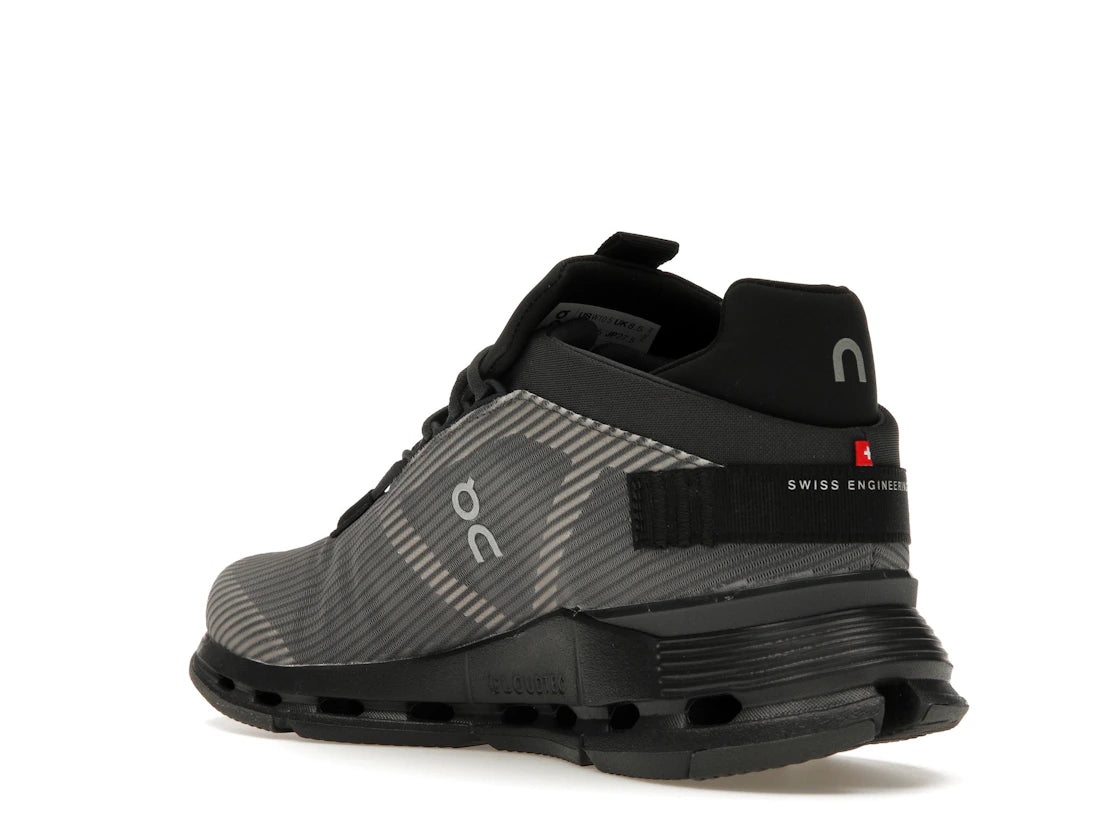 On Running Cloudnova Void Eclipse Undyed White - vue secondaire B
