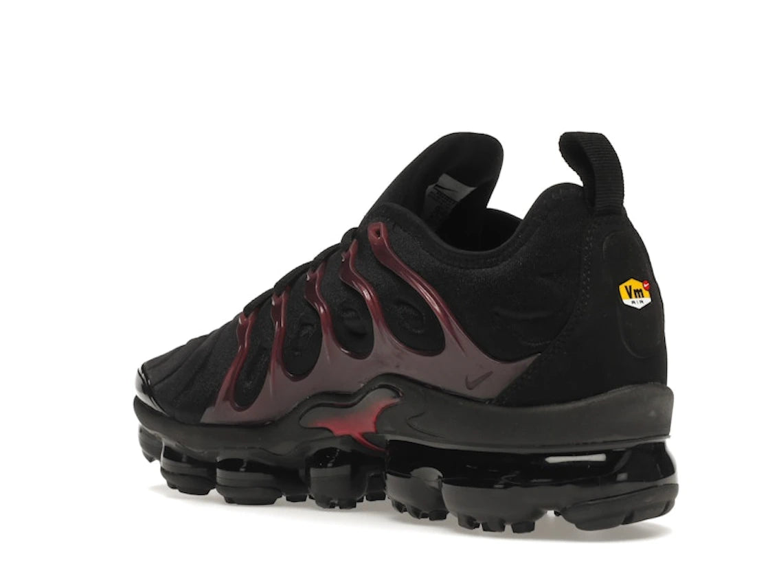 Nike Air VaporMax Plus Black Noble Red - vue secondaire B