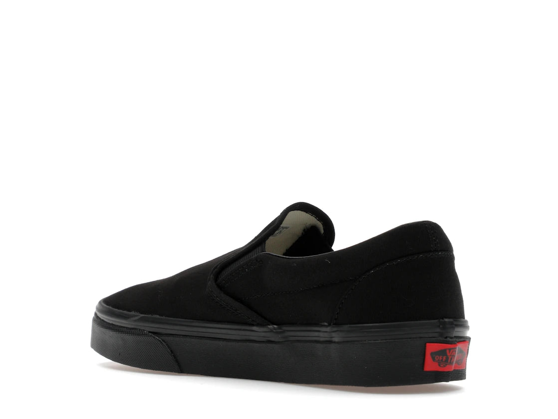 Vans Classic Slip-On Triple Black - vue secondaire B