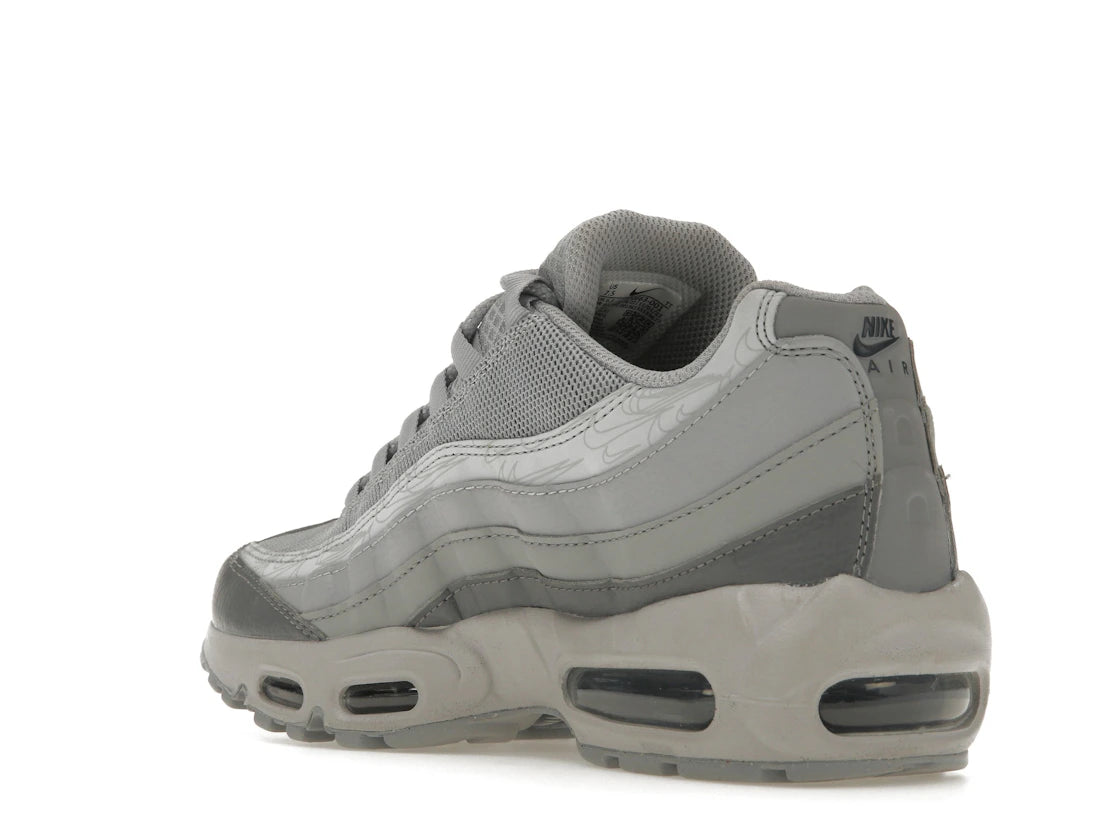 Nike Air Max 95 Grey Midnight Navy - vue secondaire B
