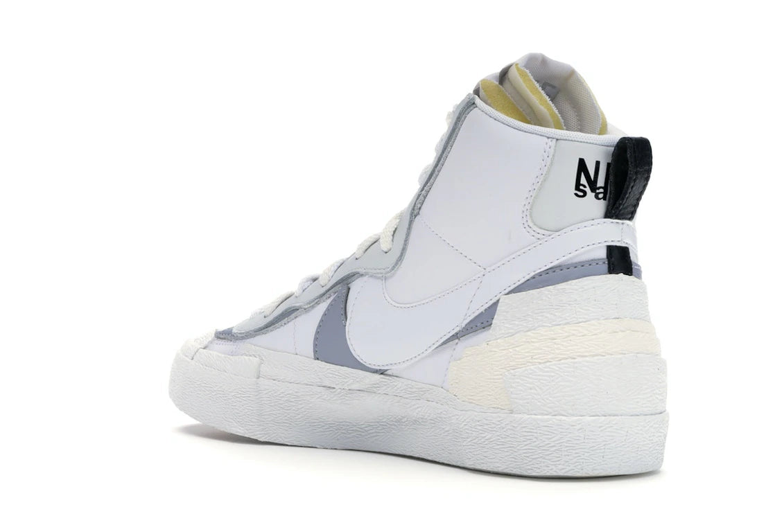 Nike Blazer Mid sacai White Grey - vue secondaire B