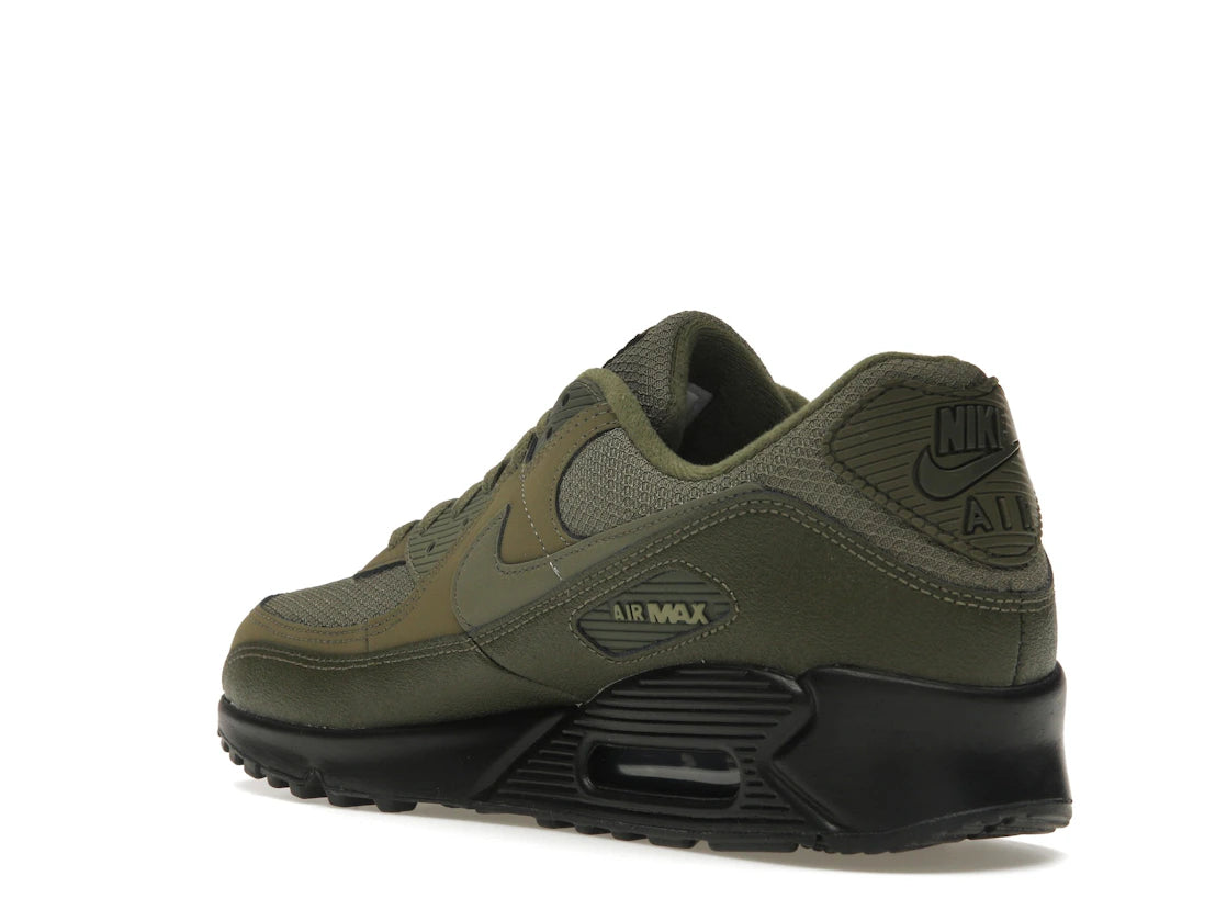 Nike Air Max 90 Reflective Swoosh Medium Olive - vue secondaire B