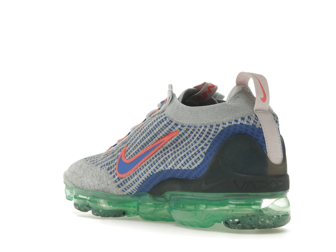 Nike Air VaporMax 2021 Flyknit Wolf Grey Medium Blue - vue secondaire B
