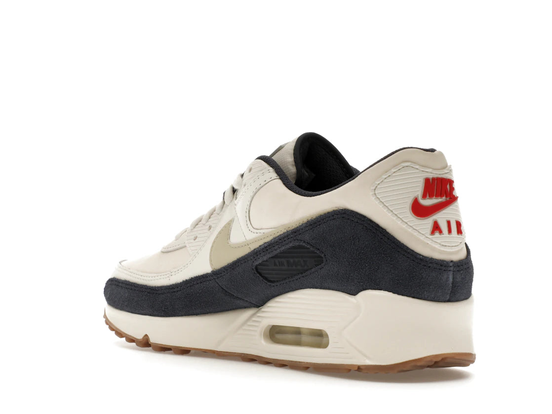 Nike Air Max 90 Rare Air Pale Ivory Thunder Blue - vue secondaire B