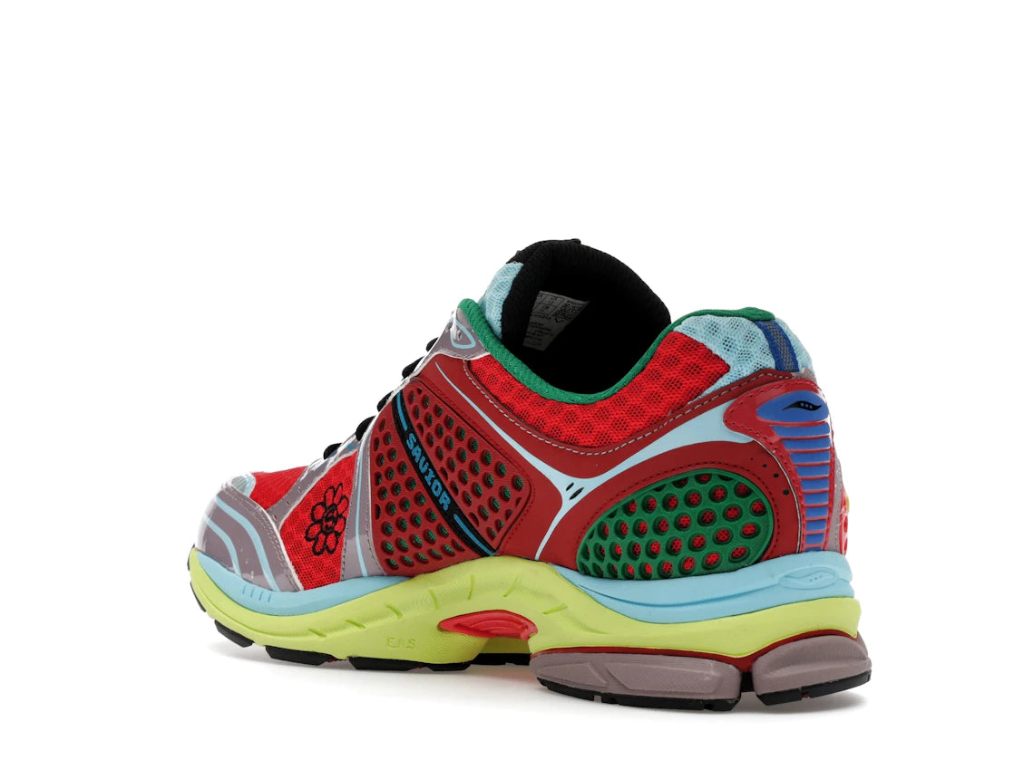 Saucony ProGrid Triumph 4 Jae Tips Flowers Grow Uptown Poison Ivy - vue secondaire B
