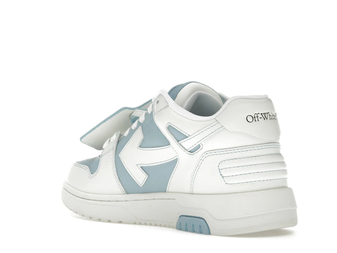 OFF-WHITE Out Of Office OOO Low Tops Light Blue White - vue secondaire B