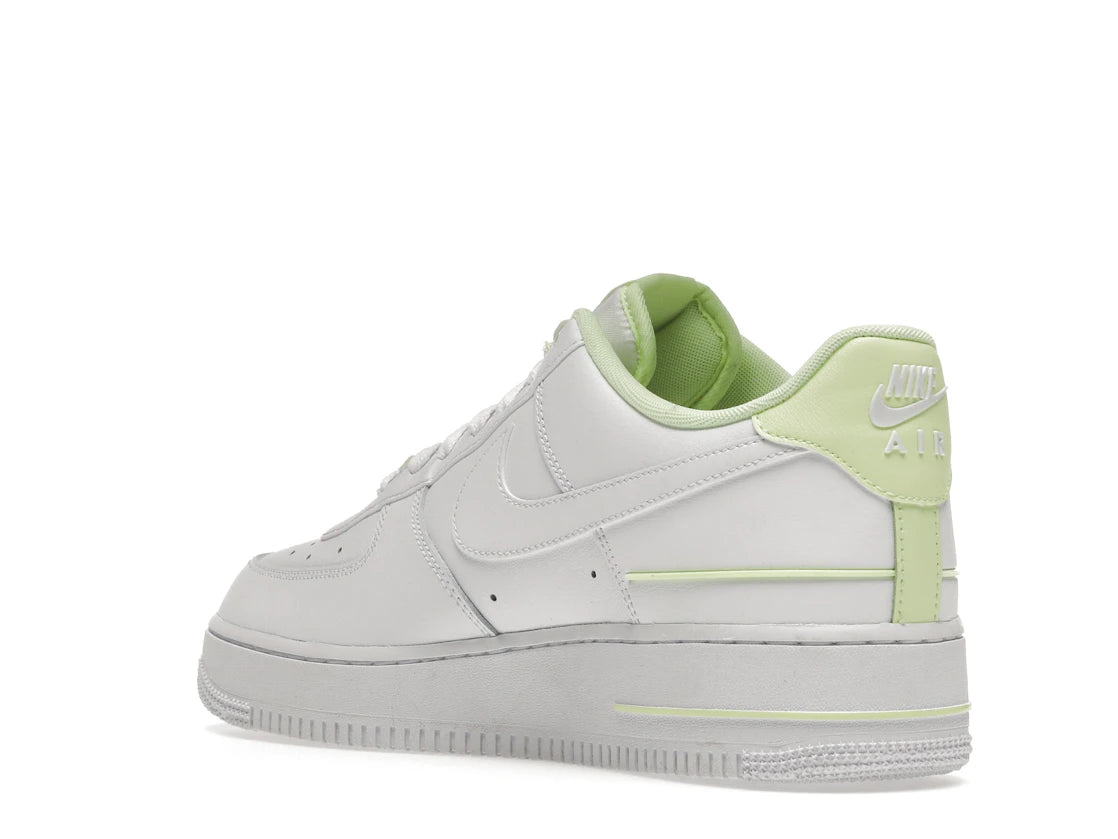 Nike Air Force 1 Low Double Air Low White Barely Volt - vue secondaire B