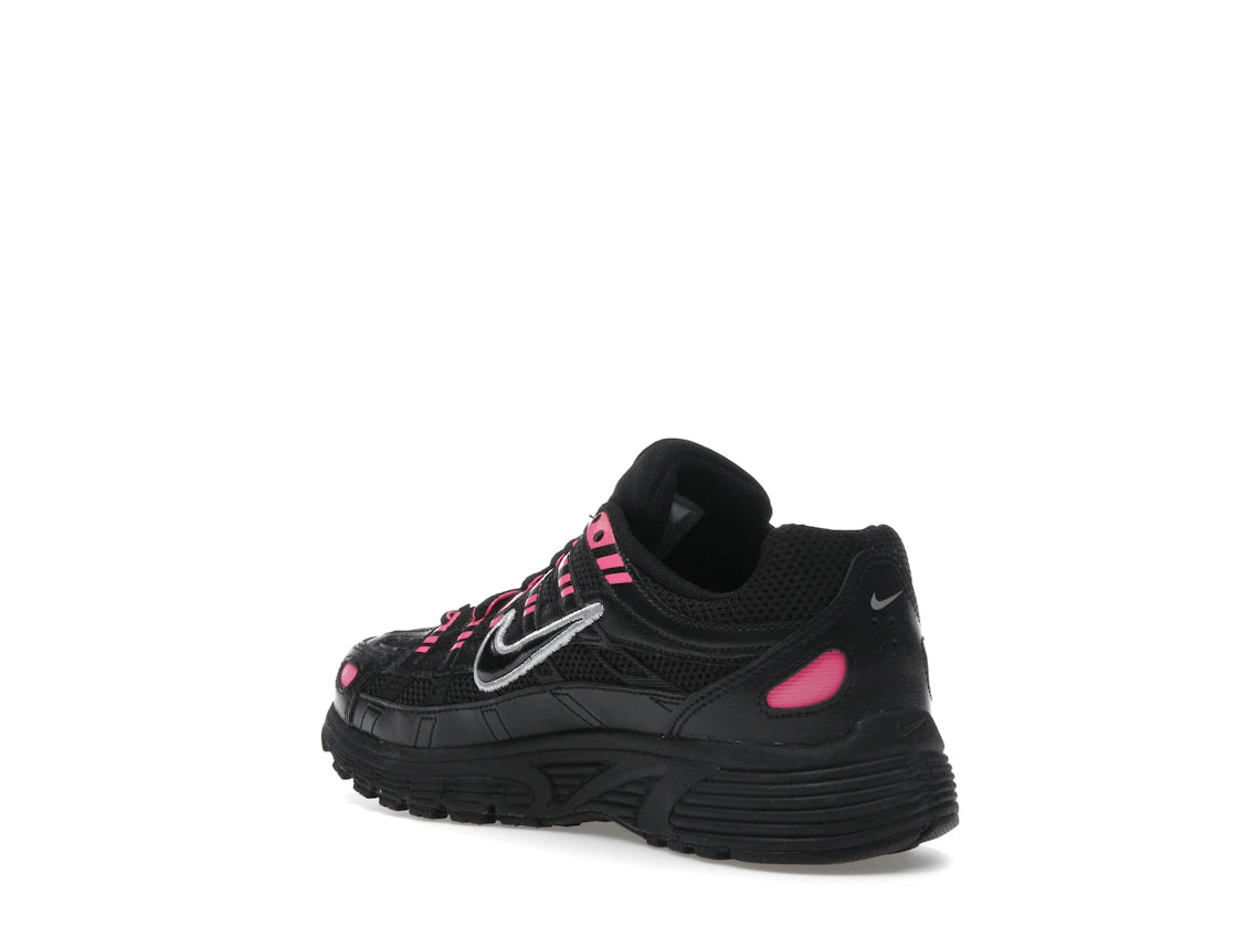 Nike P-6000 Pink Blast Metallic Silver Black (GS) - vue secondaire B