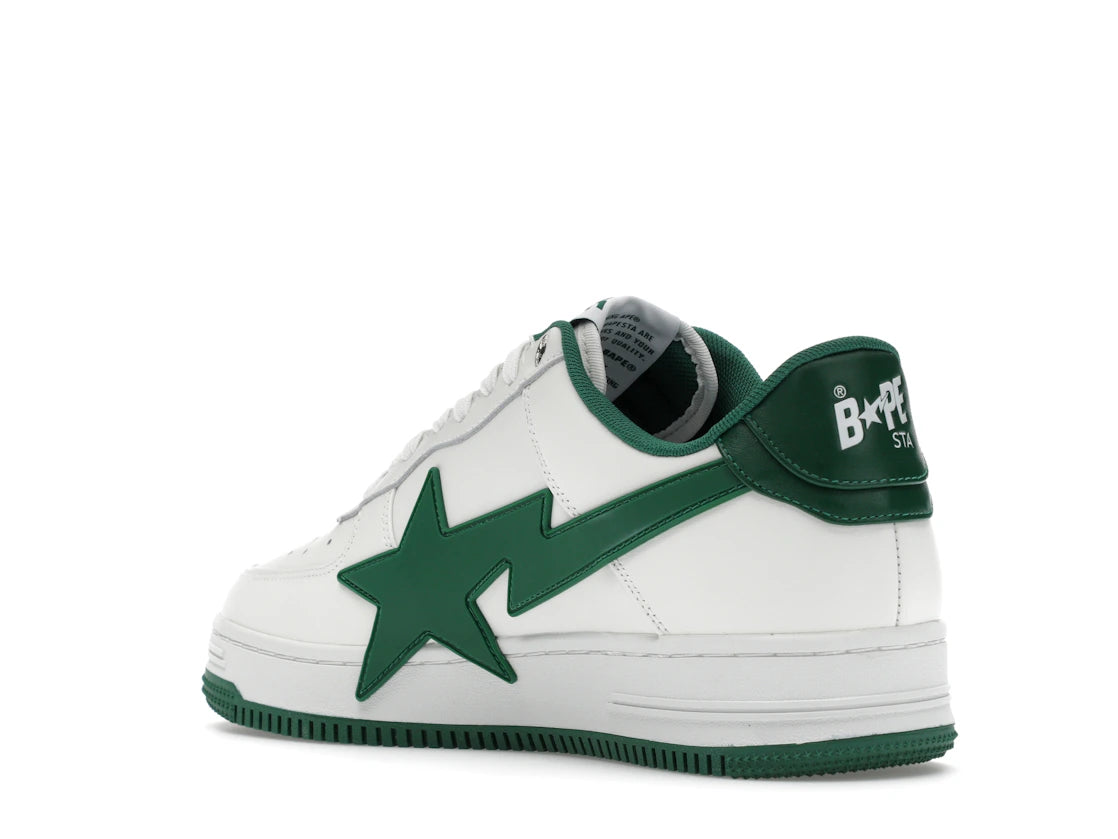 A Bathing Ape Bape Sta OS #2 White Green - vue secondaire B