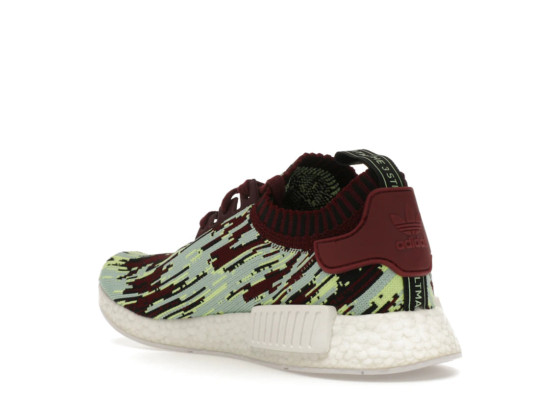 adidas NMD R1 SNS Datamosh 2.0 Maroon - vue secondaire B