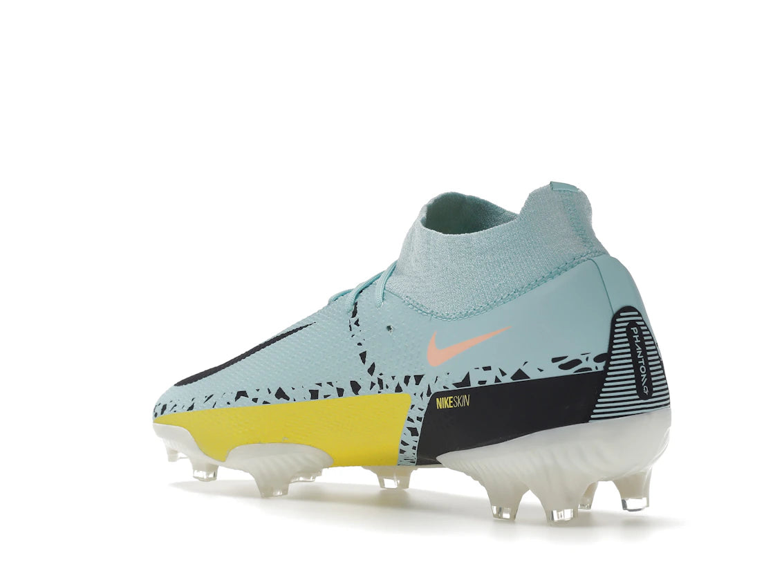 Nike Phantom GT2 Pro Dynamic Fit FG Glacier Ice Yellow Strike - vue secondaire B
