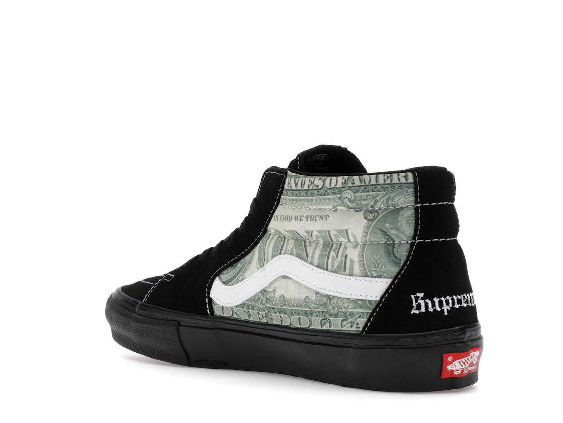 Vans Skate Grosso Mid Supreme Dollar Black - vue secondaire B