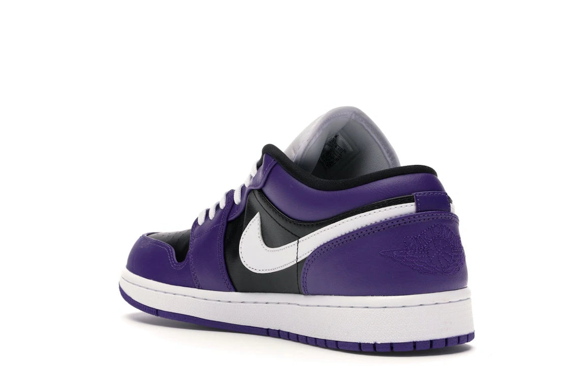 Jordan 1 Low Court Purple Black - vue secondaire B
