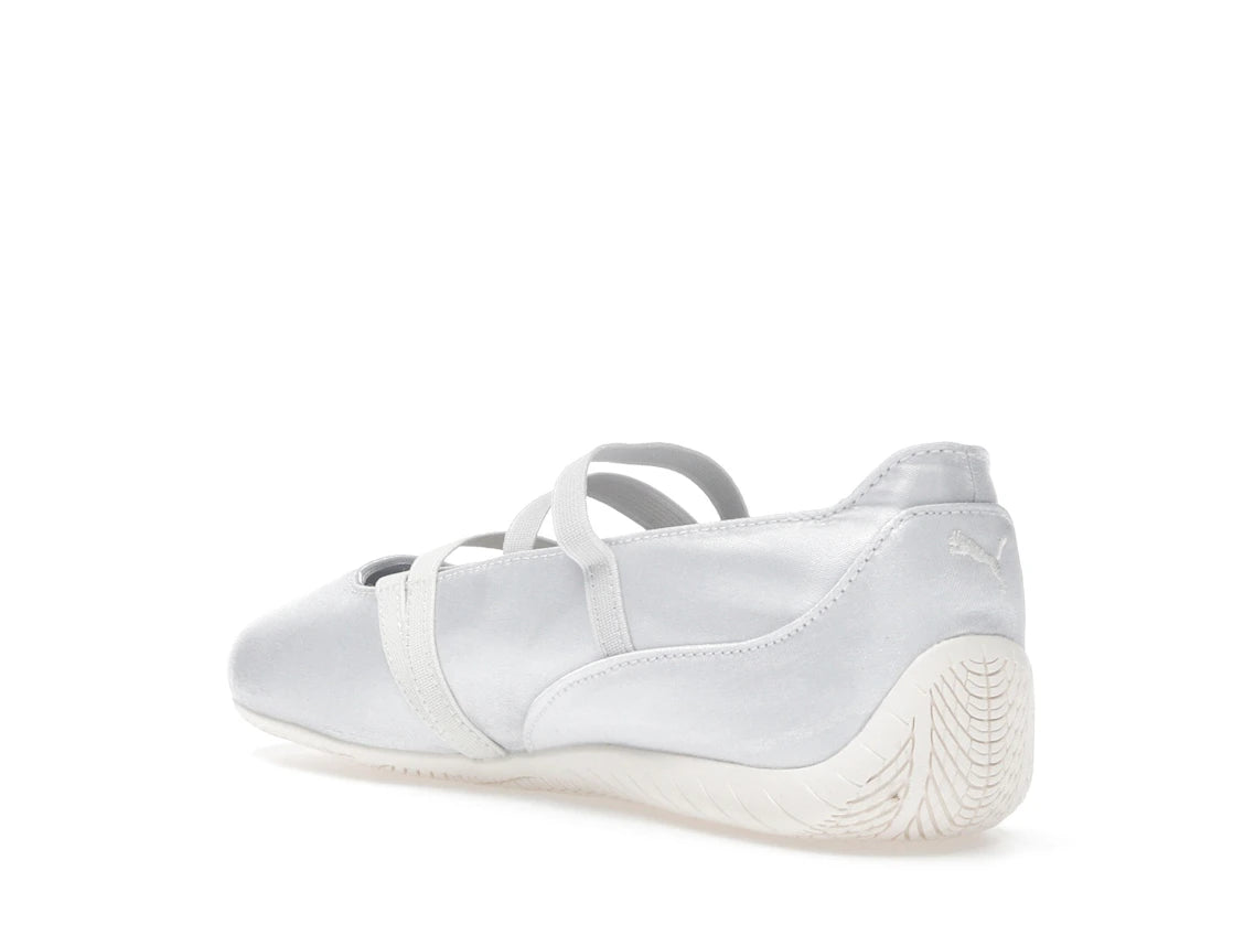 Puma Speedcat Ballet Silver Mist Warm White Satin (Women's) - vue secondaire B