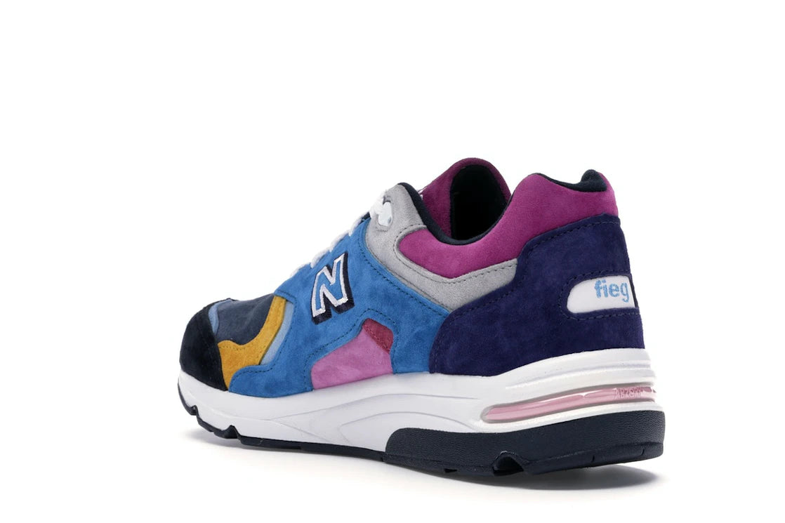 New Balance 1700 Kith The Colorist Blue Toe - vue secondaire B