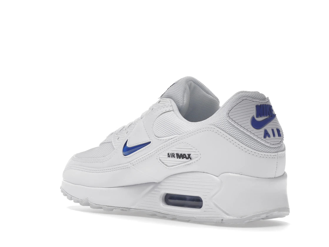 Nike Air Max 90 Jewel White Royal - vue secondaire B