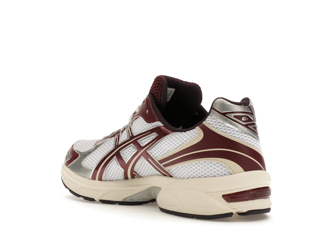 ASICS Gel-1130 Weiß Kastanienbraunes Banner - vue secondaire B