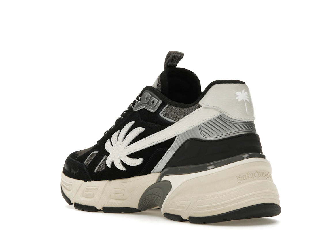 Palm Angels The Palm Runner Black White - vue secondaire B