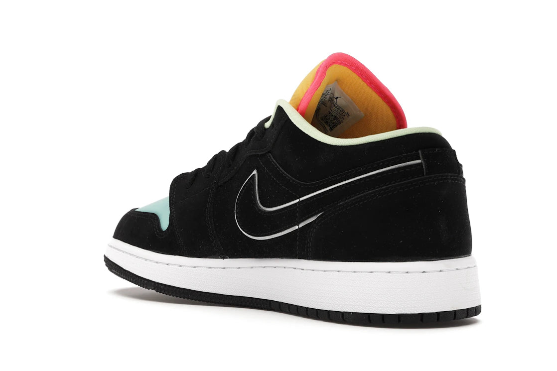 Jordan 1 Low Aurora Green (GS) - vue secondaire B