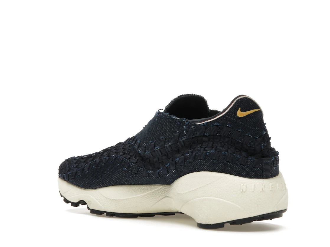 Nike Air Footscape Woven Raw Denim Obsidian (Women's) - vue secondaire B