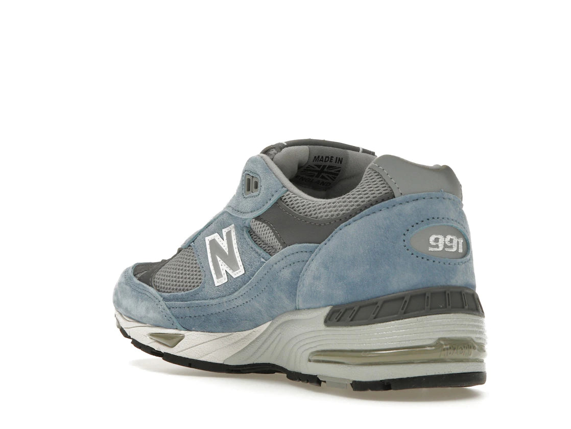 New Balance 991 MiUK Dusty Blue Smoked Pearl (Women's) - vue secondaire B
