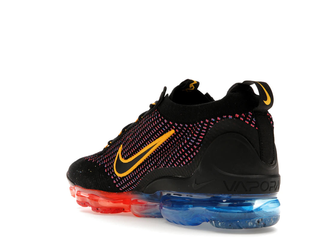 Nike Air VaporMax 2021 FK Black Photo Blue Crimson Gold - vue secondaire B