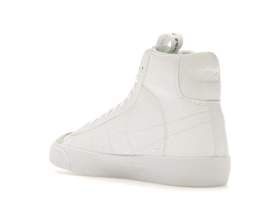 Nike Blazer Mid 77 SE White White Black White (GS) - vue secondaire B