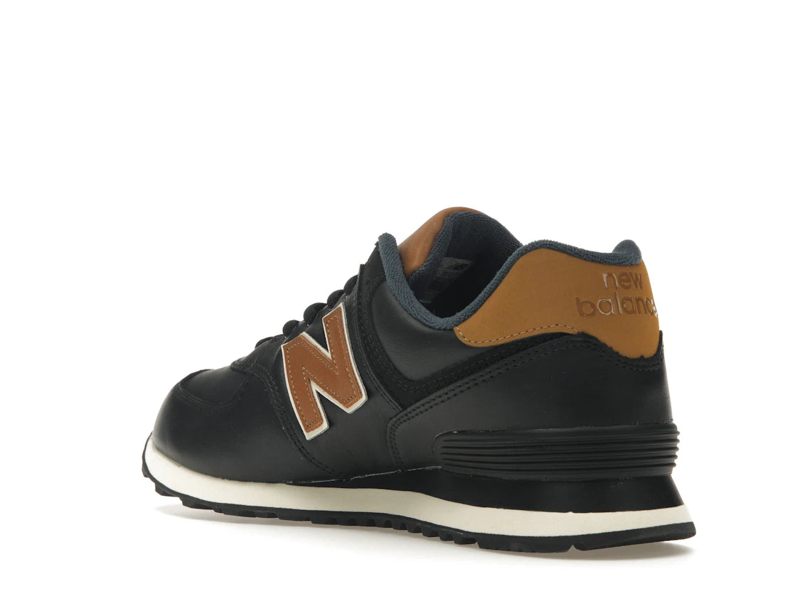 New Balance 574 Black Workwear - vue secondaire B