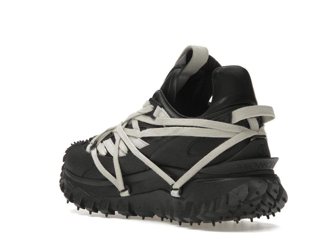 Rick Owens x Moncler Trailgrip Megalace Black - vue secondaire B
