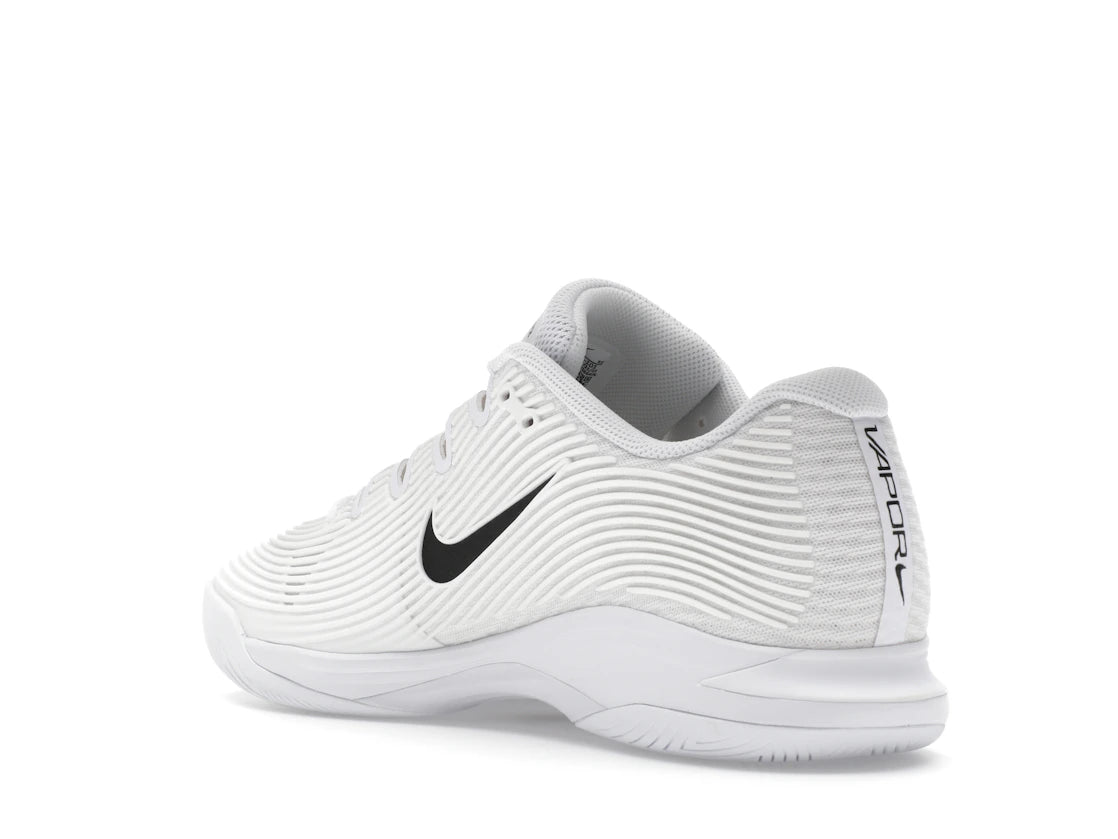 Nike Court Air Zoom Vapor 12 HC White Summit White Black - vue secondaire B
