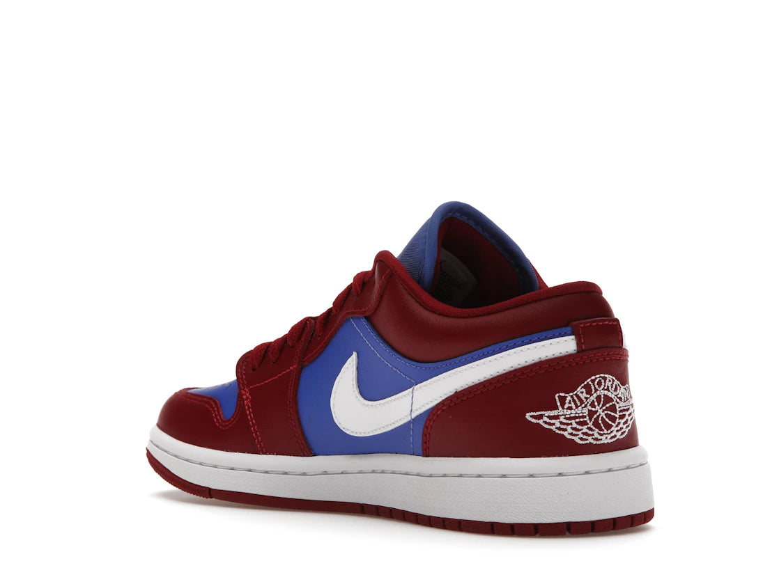 Jordan 1 Low Pomegranate Medium Blue (Women's) - vue secondaire B