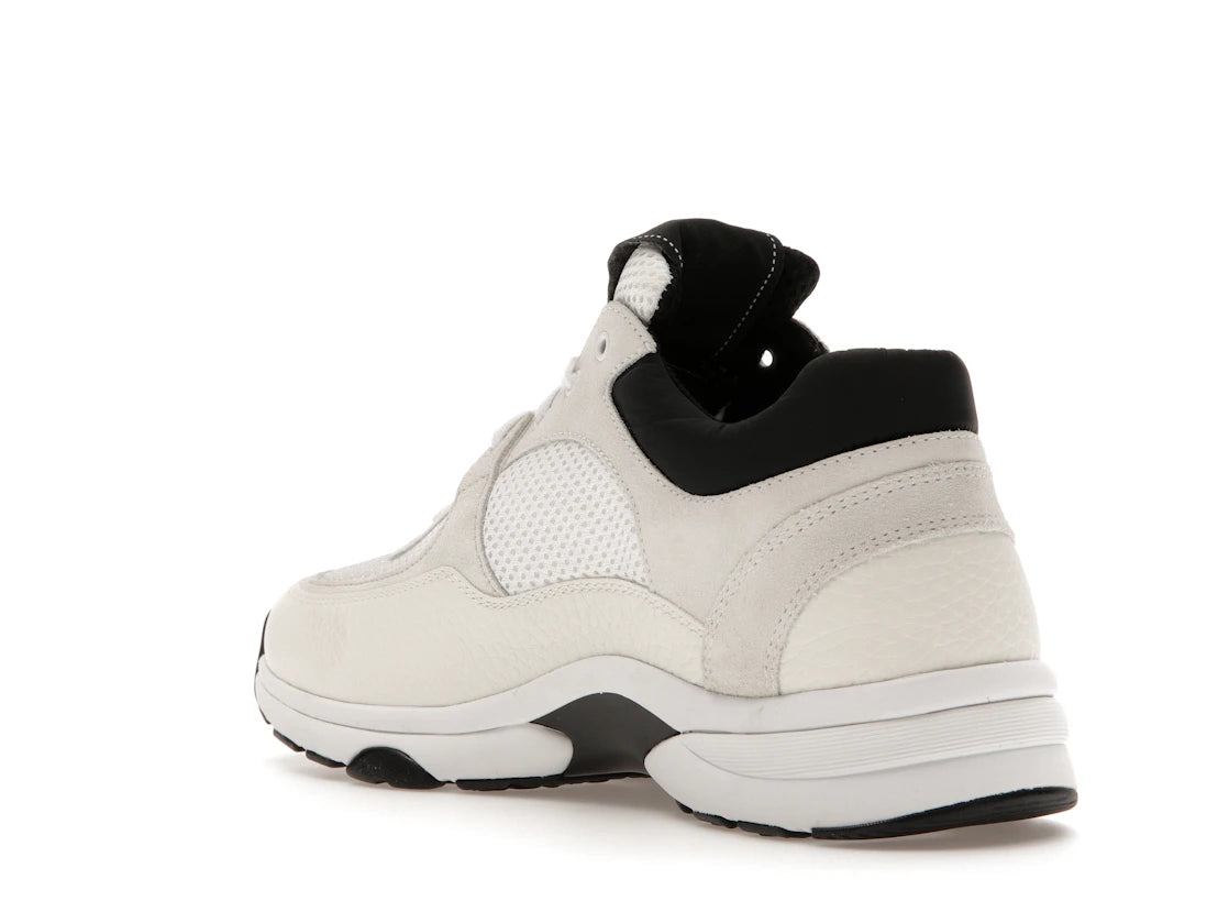 Chanel Low Top Trainer Suede White Black (Women's) - vue secondaire B