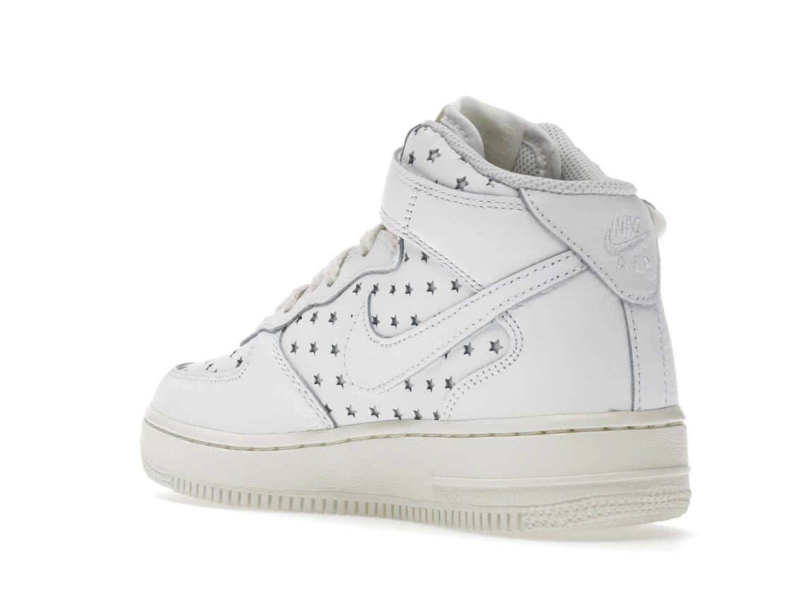 Nike Air Force 1 Mid Cut Out Stars Summit White (Women's) - vue secondaire B