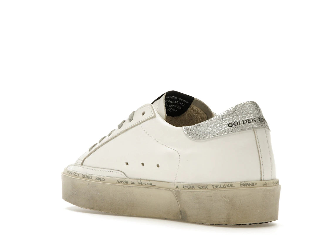 Golden Goose Hi Star White Silver (Women's) - vue secondaire B