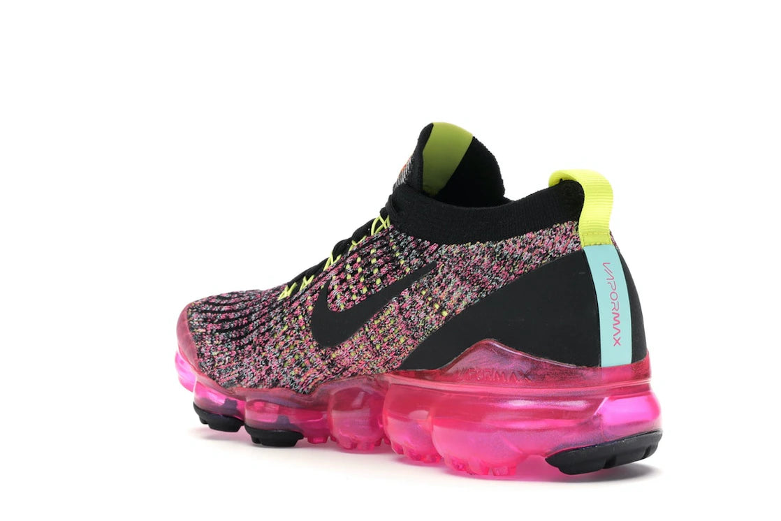 Nike Air VaporMax Flyknit 3 Black Pink Blast (Women's) - vue secondaire B