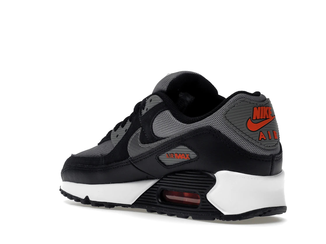 Nike Air Max 90 Grey Black Red (2022) - vue secondaire B