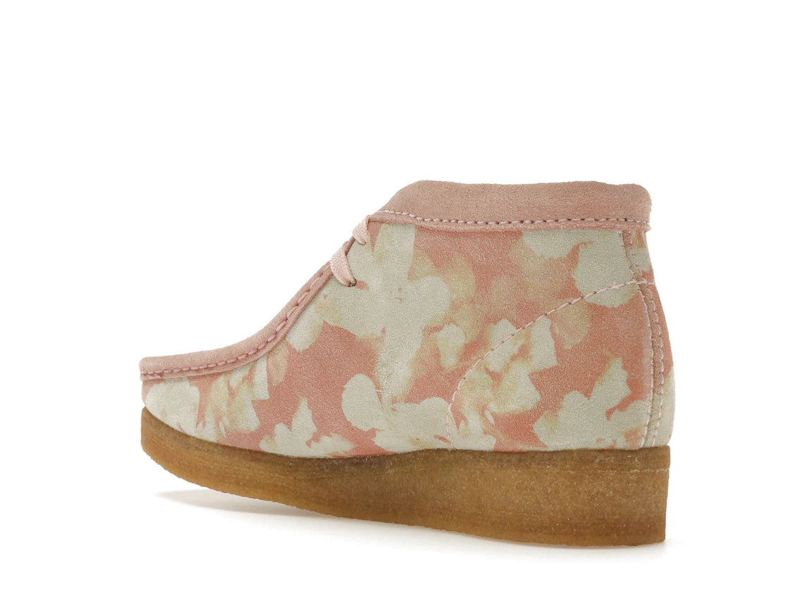 Clarks Originals Wallabee Boot Pink Floral (Women's) - vue secondaire B