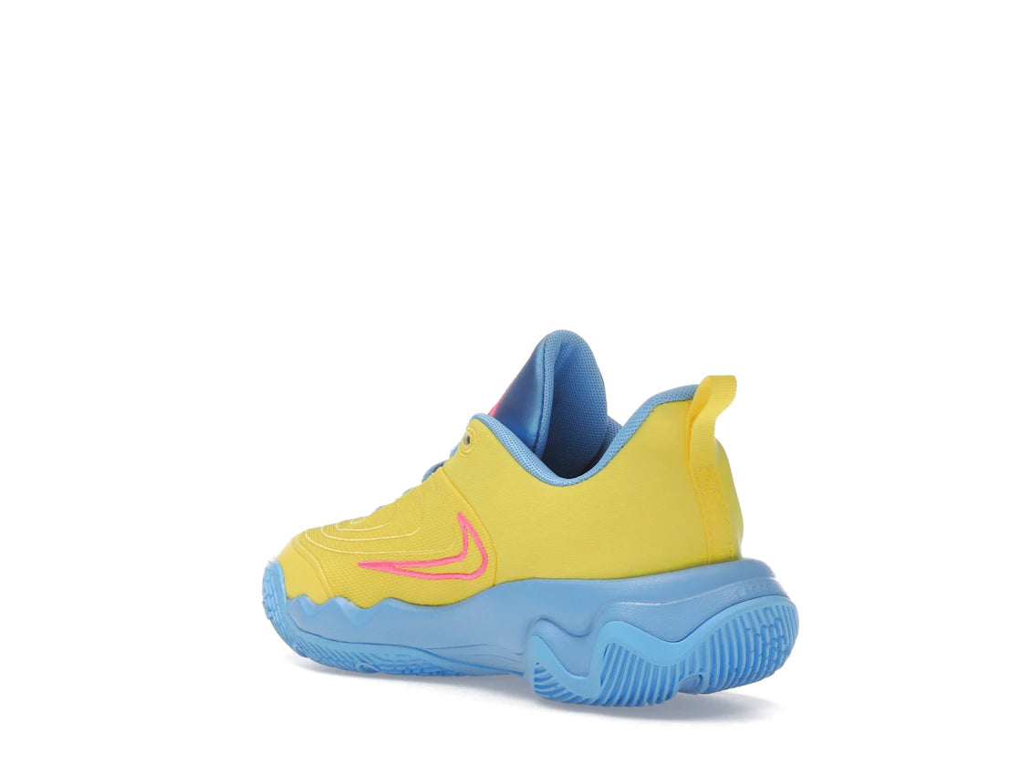 Nike Giannis Immortality 4 Lightning University Blue Hyper Pink (GS) - vue secondaire B