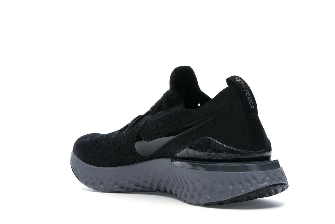 Nike Epic React Flyknit 2 Black Anthracite - vue secondaire B