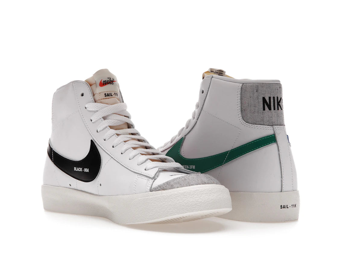 Nike Blazer Mid 77 Color Code White (Women's) - vue secondaire B