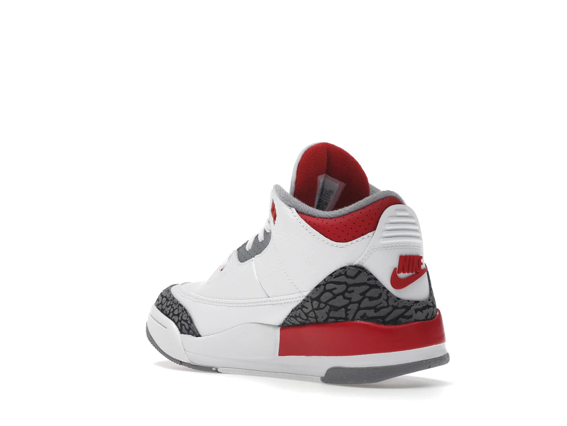 Jordan 3 Retro Fire Red (2022) (PS) - vue secondaire B