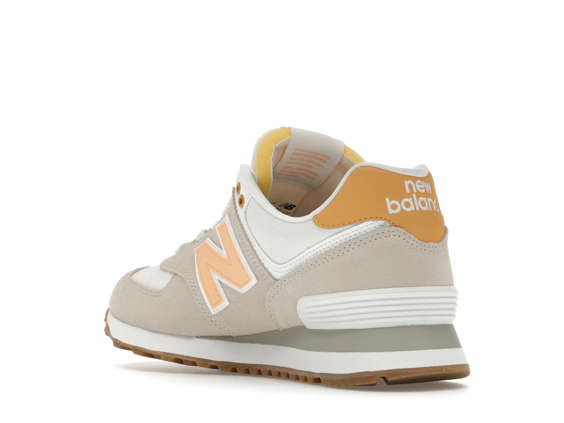 New Balance 574 Timberwolf Alpha Orange (Women's) - vue secondaire B