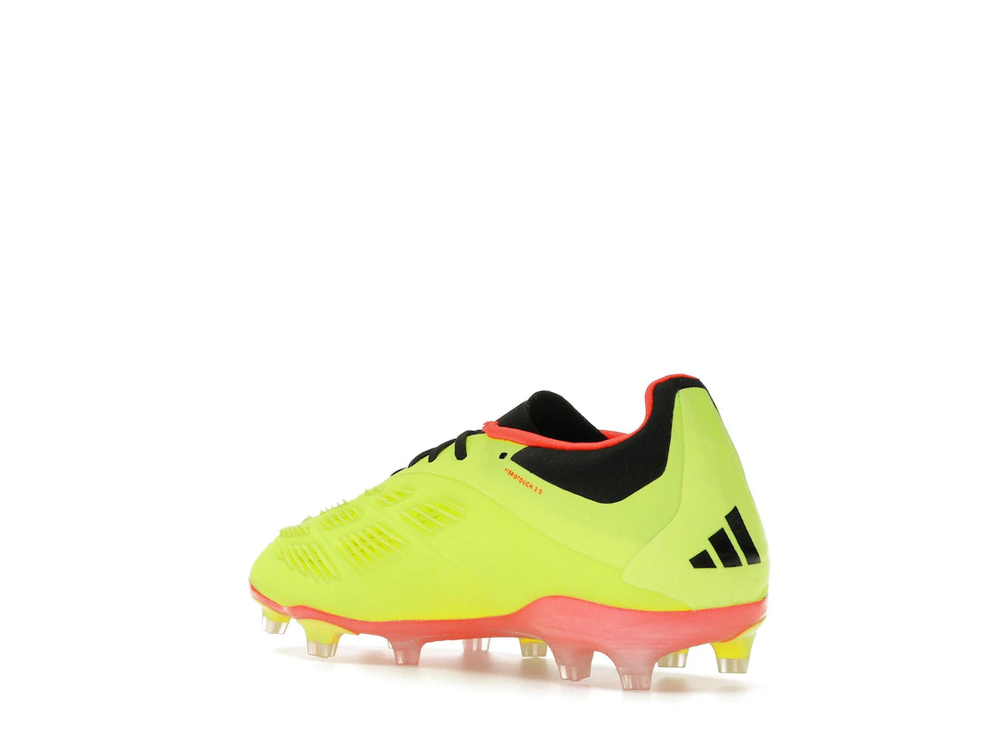 adidas Predator 24 Elite FG Team Solar Yellow Core Black Solar Red (GS) - vue secondaire B